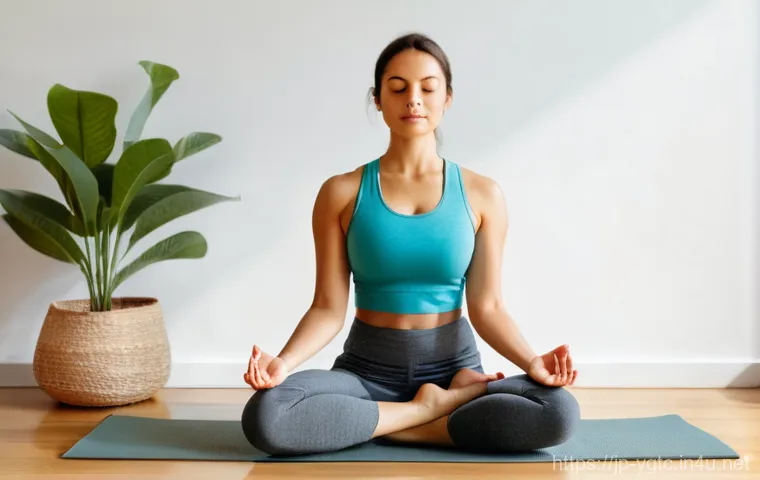 요가강사 지속 가능한 수업 운영 - **Prompt 1: Personalized Yoga Guidance in a Serene Studio**
A wide shot of a brightly lit, moder... 요가강사 지속 가능한 수업 운영 - **Prompt 1: Personalized Yoga Guidance in a Serene Studio**
A wide shot of a brightly lit, moder...